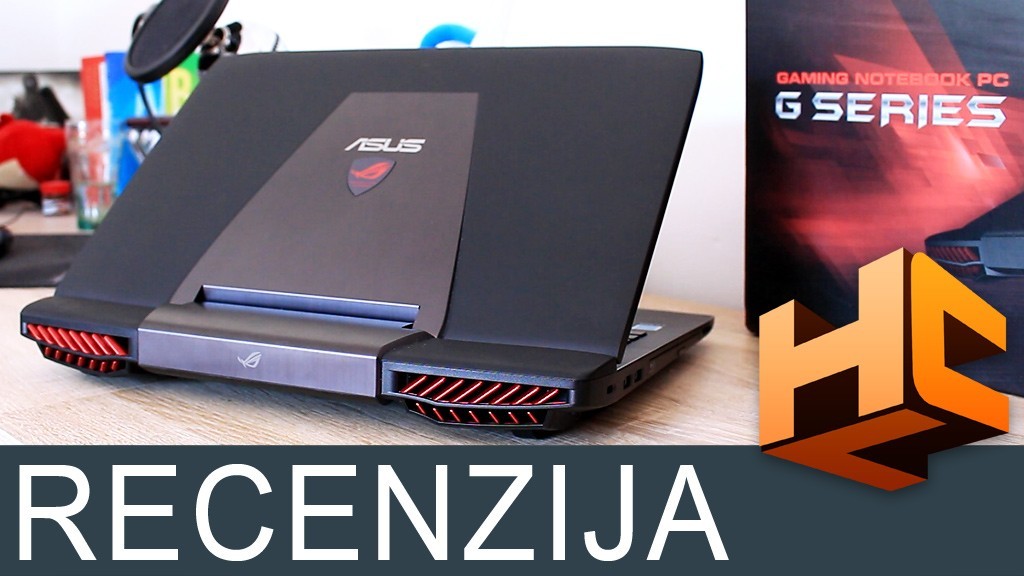 ASUS G751JY gaming laptop recenzija | HCL.hr